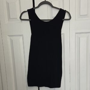 Community Black Sleeveless Tank Top